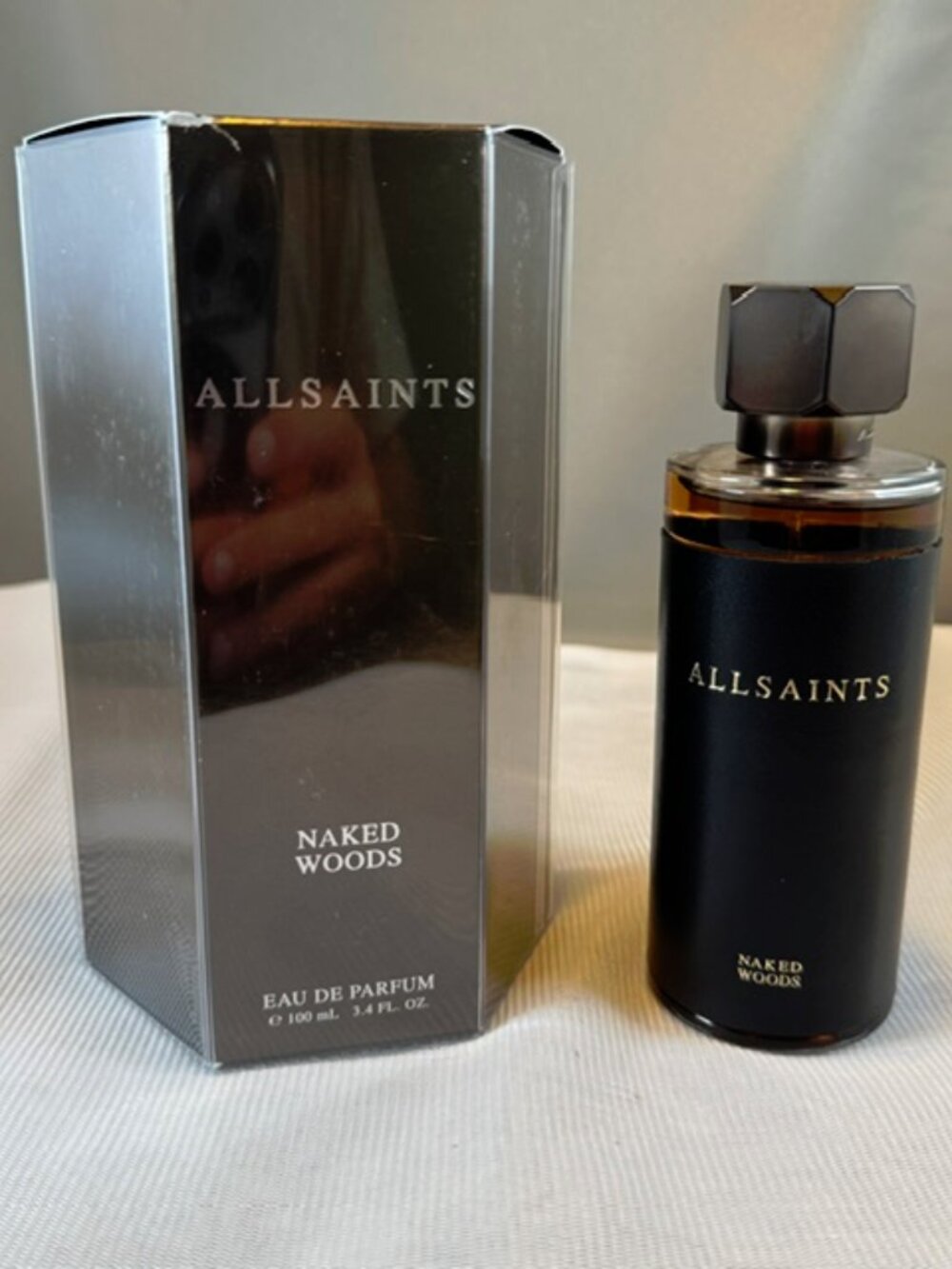ALLSAINTS Naked Woods Eau de Parfum Spray for Unisex Cologne 3.4oz Open Box $125